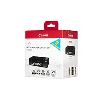 Pack De 5 Cartouches D Encre PGI 29 MBK PBK DGY GY LGY Canon