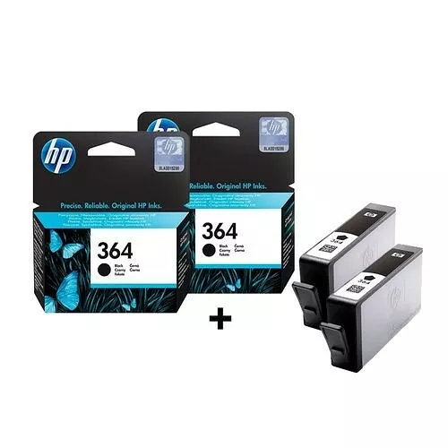 Lot De 2 Cartouches D Encre Noire HP 364 HP Cartouche HP Top Achat