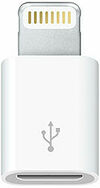 Apple Adaptateur Lightning vers Micro USB (image:2)