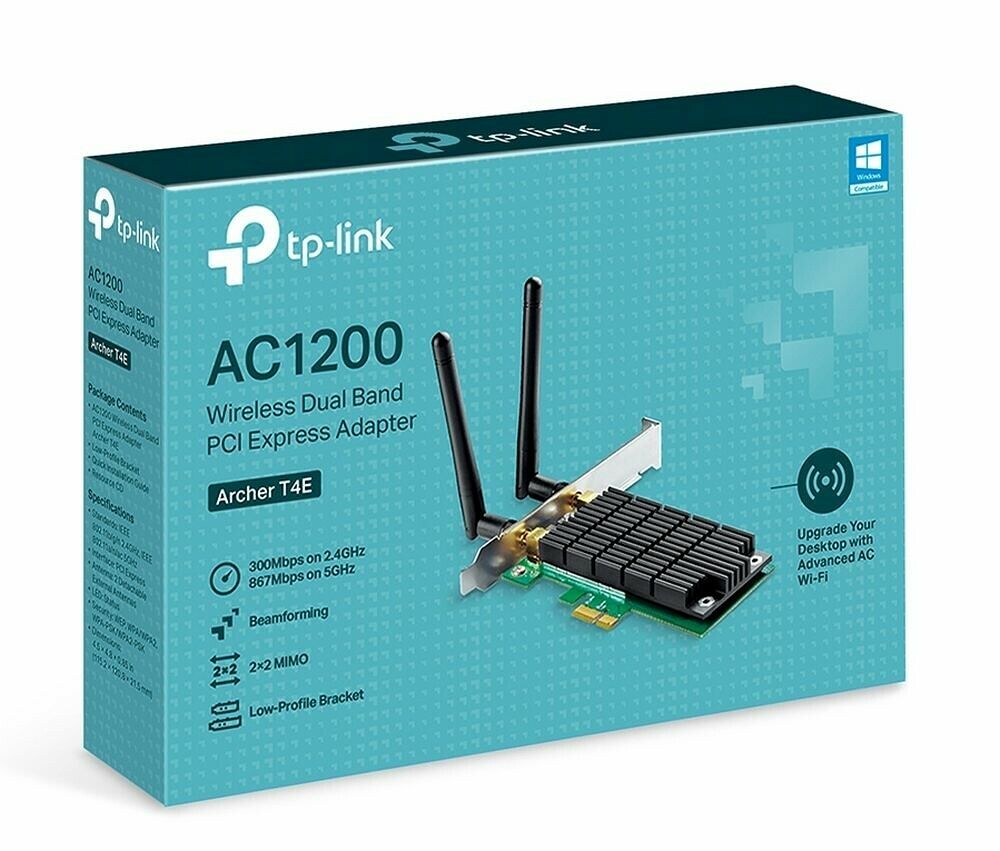 TP-Link PCI-E WiFi 802.11AC - ARCHER T6E - Carte réseau TP-Link