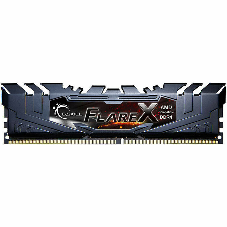 DDR4 G.Skill Flare X, Noir, 32 Go (4 x 8 Go), 2400 MHz, CAS 15