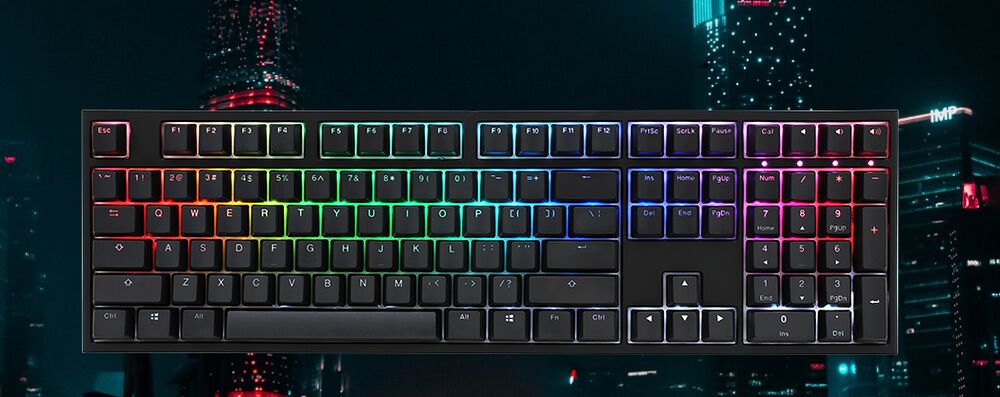 Ducky Channel One 2 RGB (Cherry MX Silent Red) (AZERTY) (image:4)