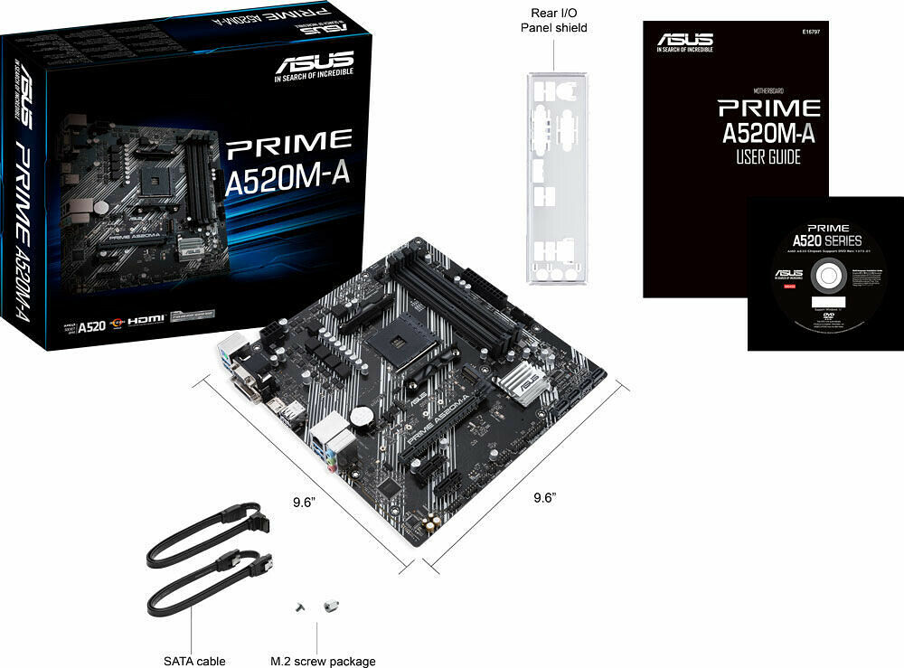 Asus PRIME A520M-A (image:1)