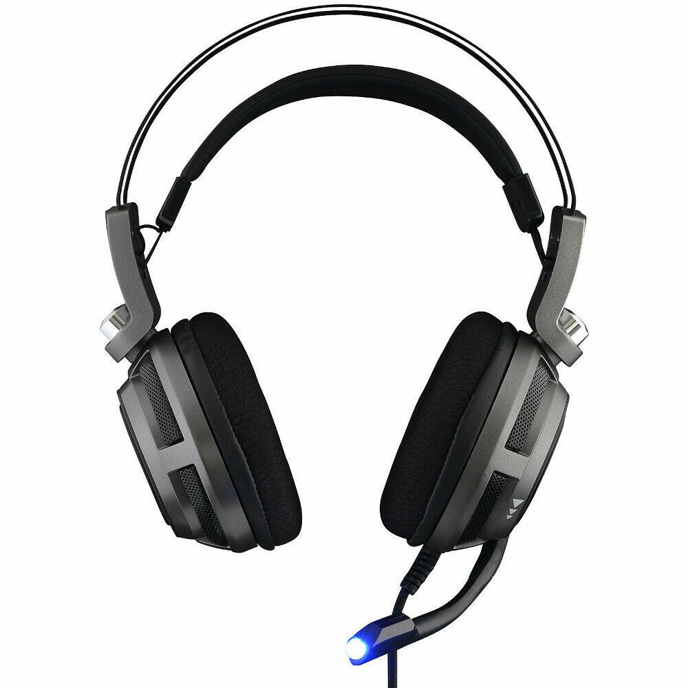 Casque de jeu multiplateforme The G-Lab Korp 200 gris