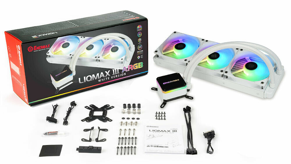Enermax Liqmax III ARGB 240 Blanc - 240 mm (image:1)