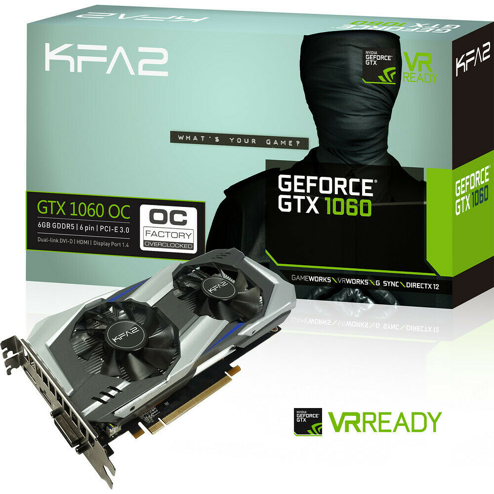 KFA2 GeForce GTX 1060 OC 6GB Spécifications du GPU - CPU Compare