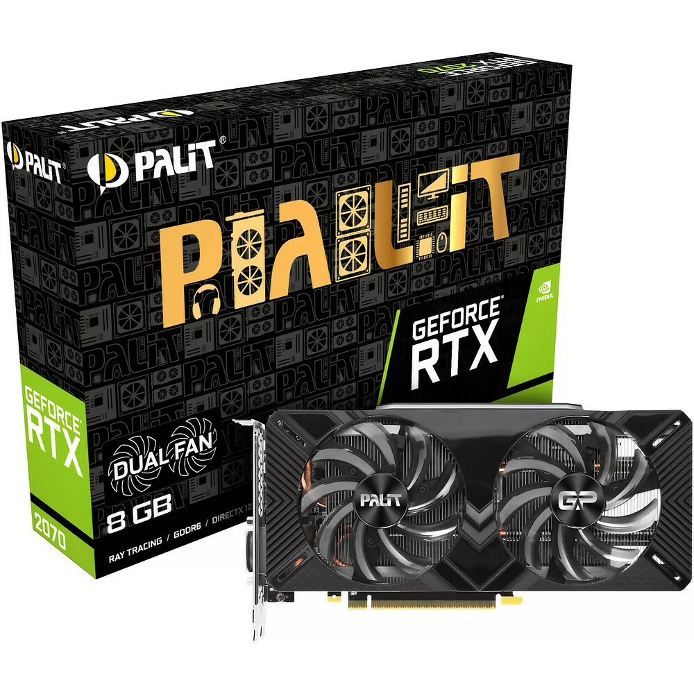 あ*ん様 Palit GeForce RTX2070 8GB Dual Ver. Palit GeForce RTX 2070 Dual 8GB GDDR6 Graphics Card – Great