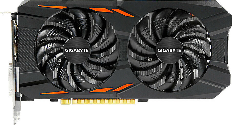 Gigabyte GeForce GTX 1050 Ti WindForce OC, 4 Go