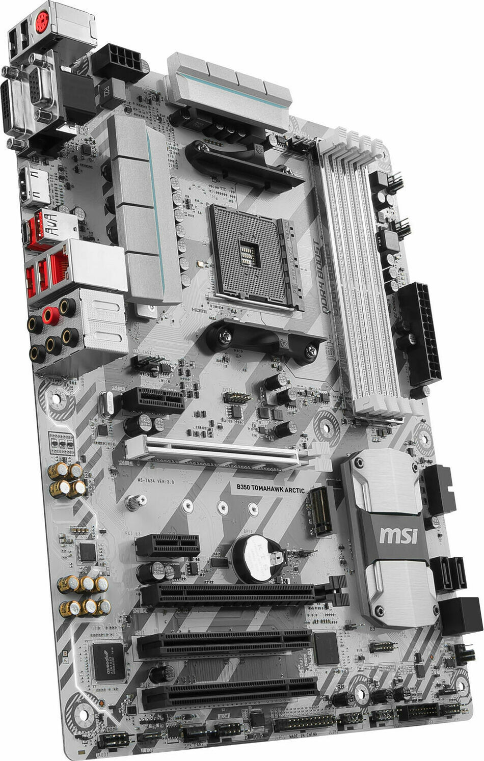 MSI B350 TOMAHAWK ARCTIC