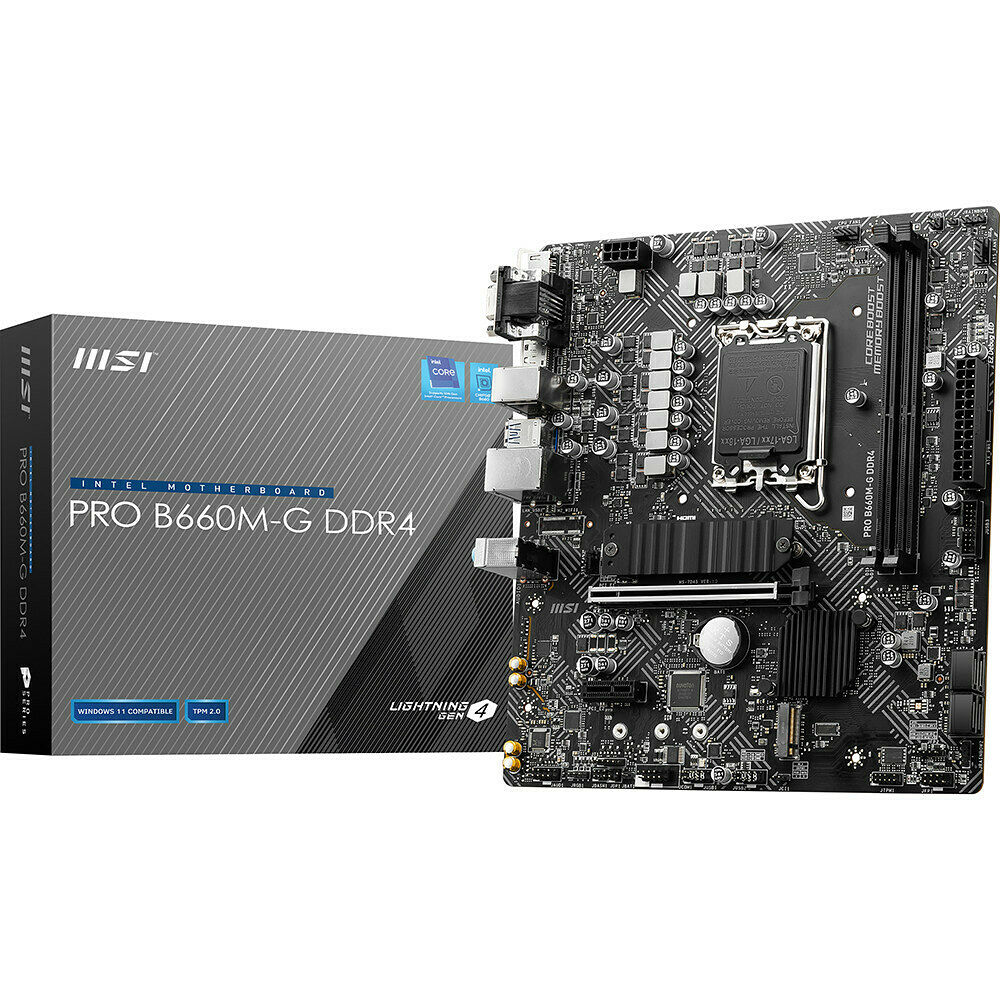 MSI PRO B660M-G DDR4