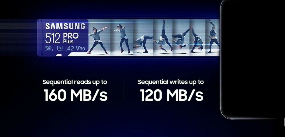 Samsung EVO Pro Plus - Micro SDXC - UHS-I U3 A2 V30 - 256 Go (image:3)