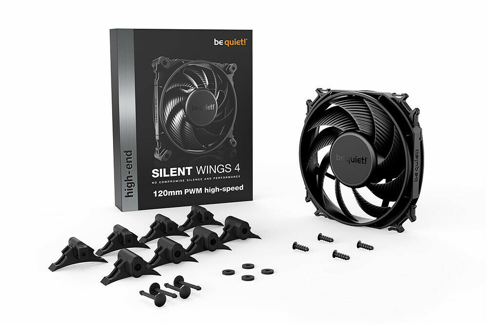 be quiet! Silent Wings 4 PWM High-speed Blanc - 120 mm (image:1)