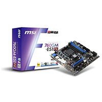 MSI 760GM-P23 Carte mère AMD Socket AM3+ Format Micro ATX Port USB PCI