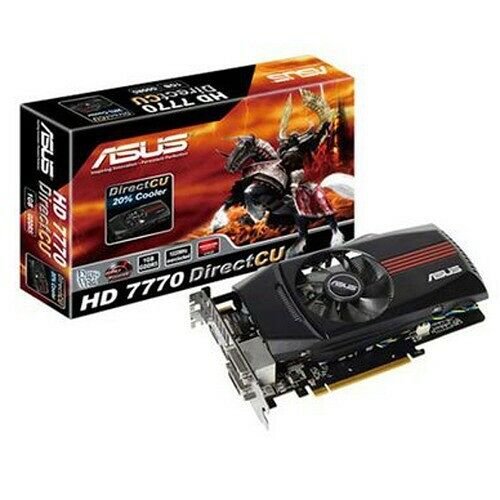 Carte graphique Asus Radeon HD 7770 DirectCu, 1 Go