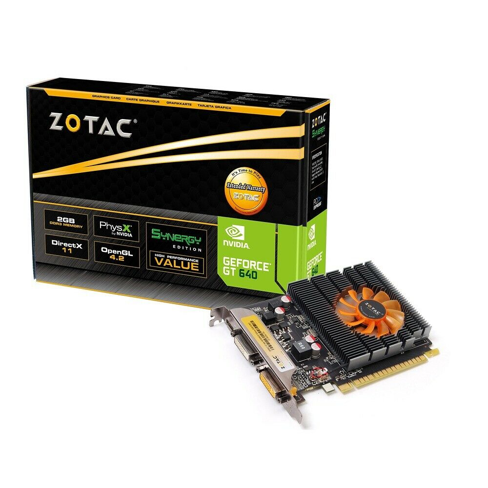 Carte graphique Zotac GeForce GT 640, 2 Go