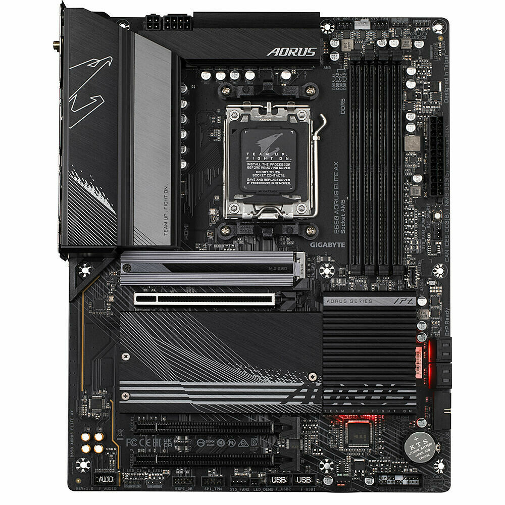 Duo AMD Ryzen 7 7700X + Gigabyte B650 AORUS ELITE AX (image:7)
