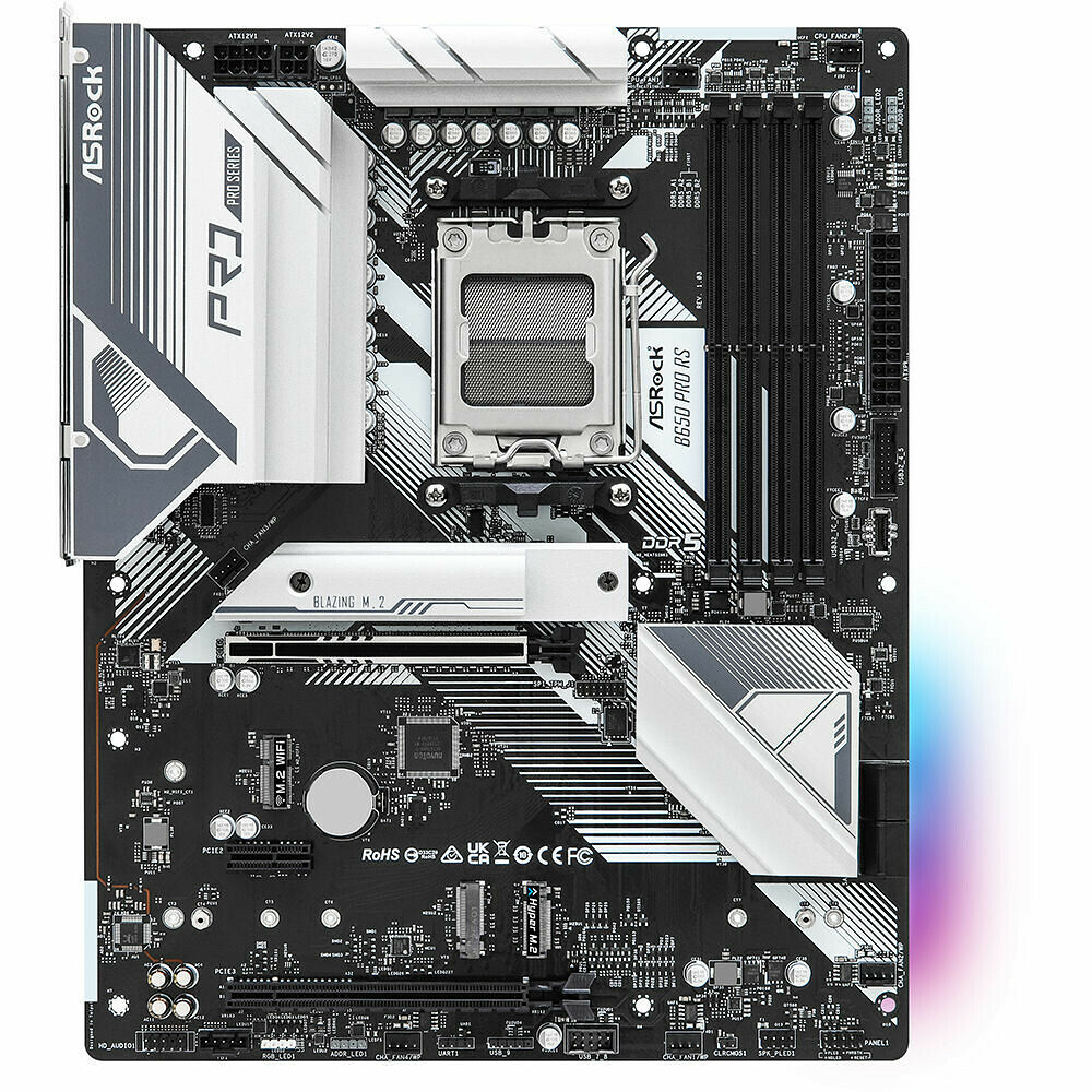 Asrock Carte Mère B650 PRO RS Blanc