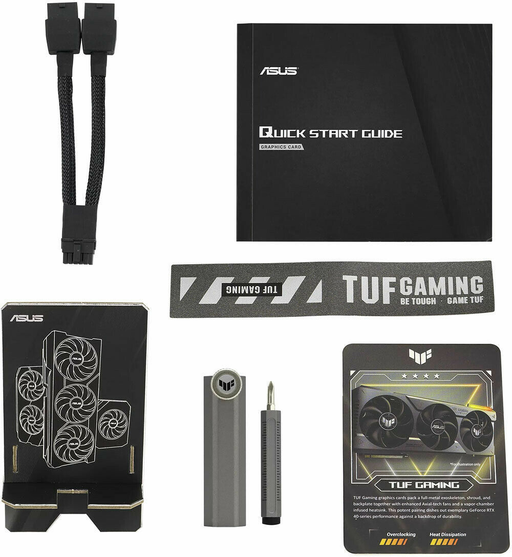 ASUS GeForce RTX 4070 Ti TUF O12G GAMING (12 Go) (image:1)