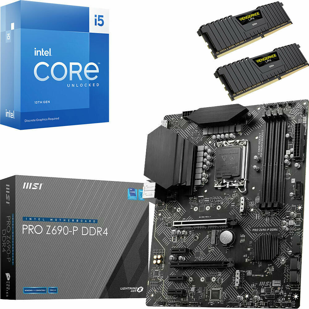 Kit Ã©vo Core i5-13600KF + PRO Z690-P DDR4 + 32 Go (image:1)