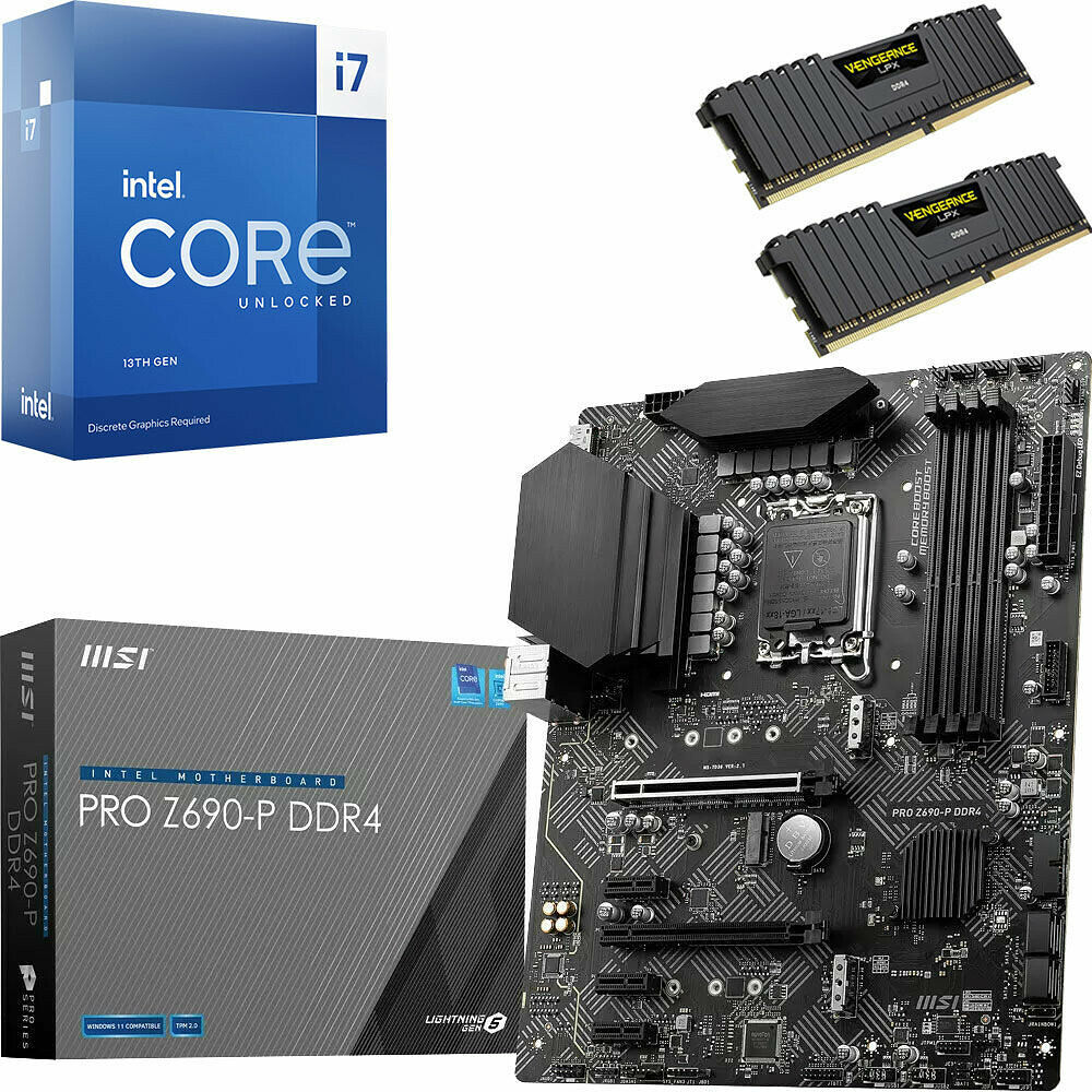Kit Ã©vo Core i7-13700KF + PRO Z690-P DDR4 + 32 Go (image:1)