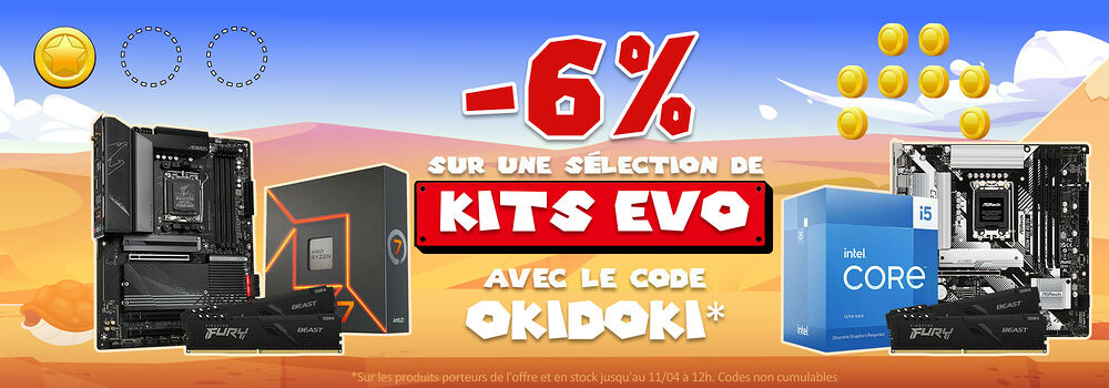 6% Kits évo - OKIDOKI