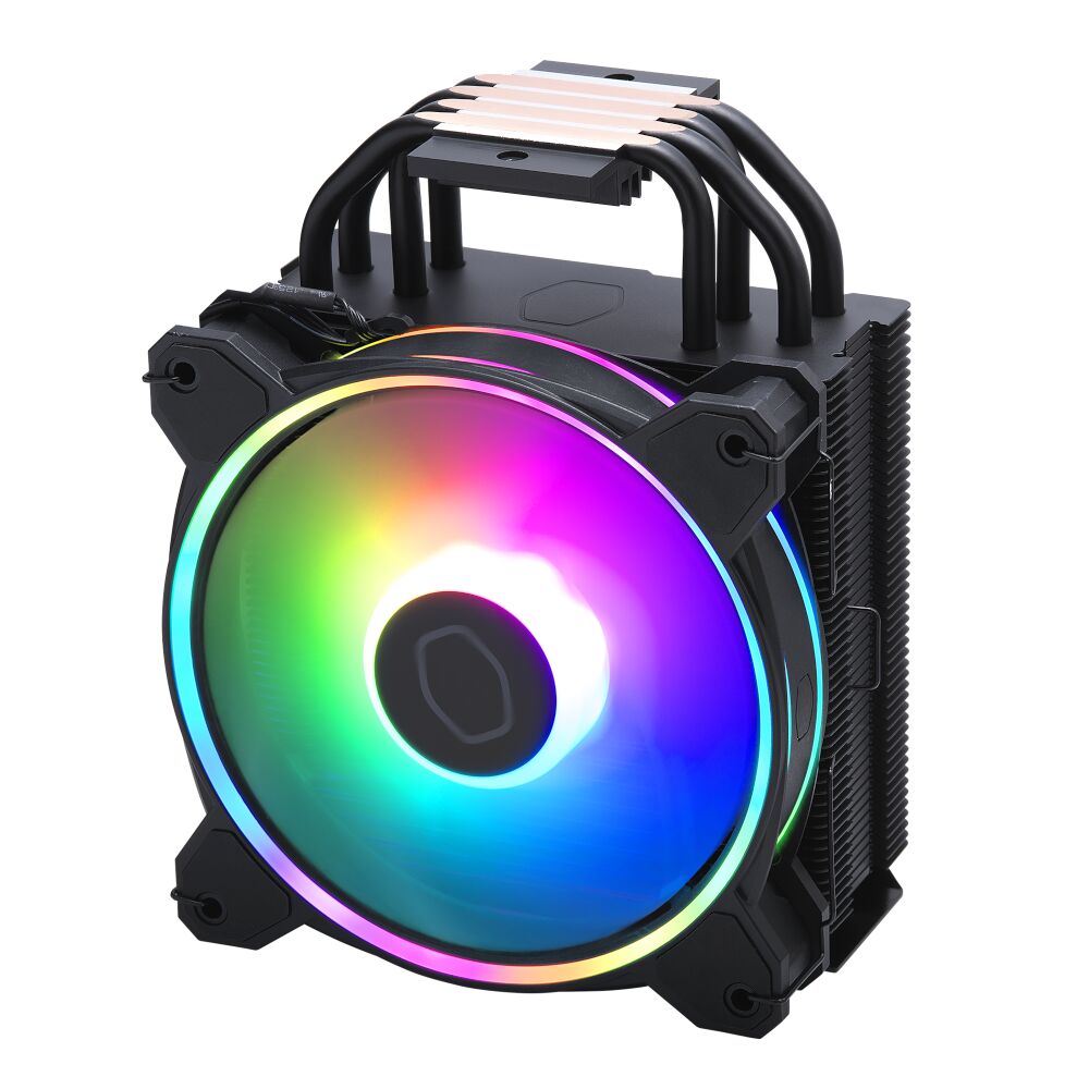 Ventirad COOLER MASTER Hyper 212 HALO RGB Noir Intel1700/1200/AM4/AM5