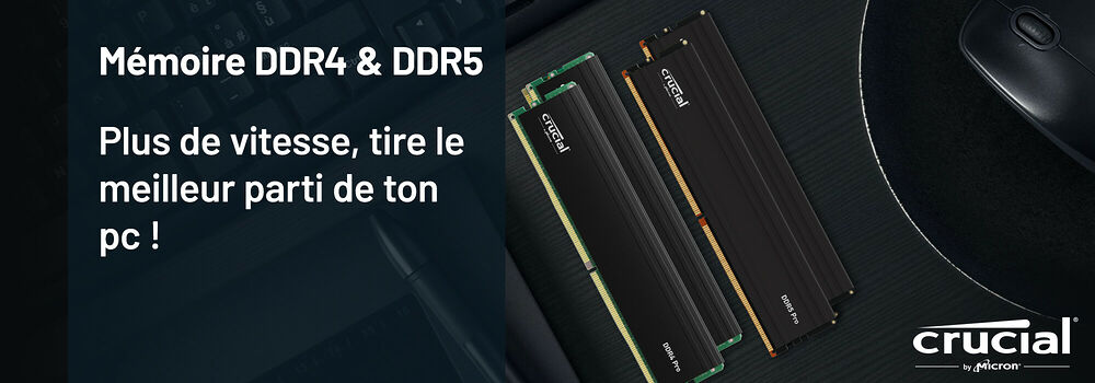 Crucial DDR4 DDR5