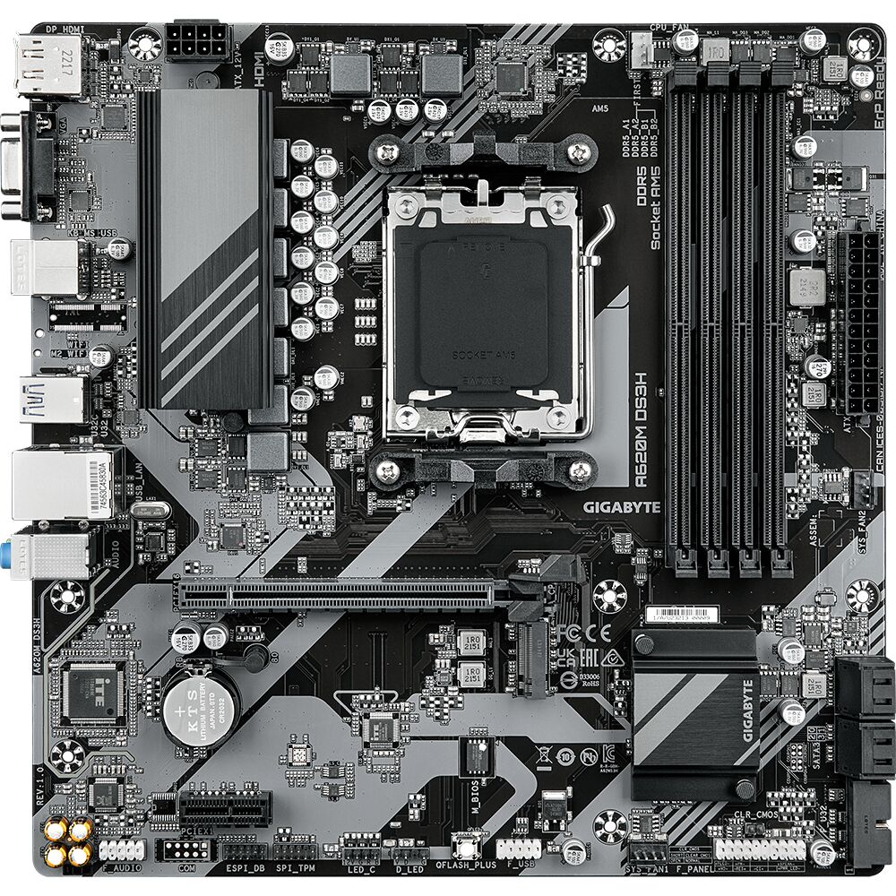 Kit évo Ryzen 5 8400F + A620M DS3H + 32 Go