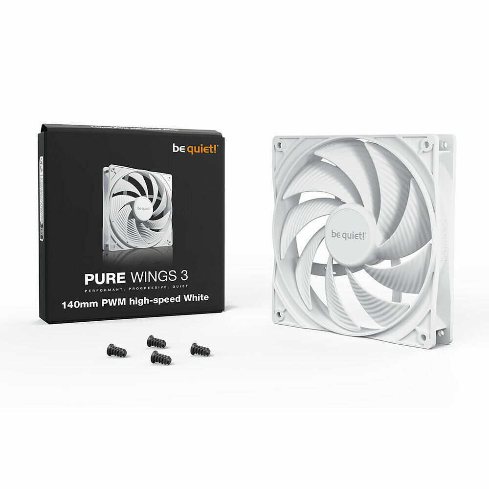 be quiet! Pure Wings 3 PWM High Speed Blanc - 140 mm