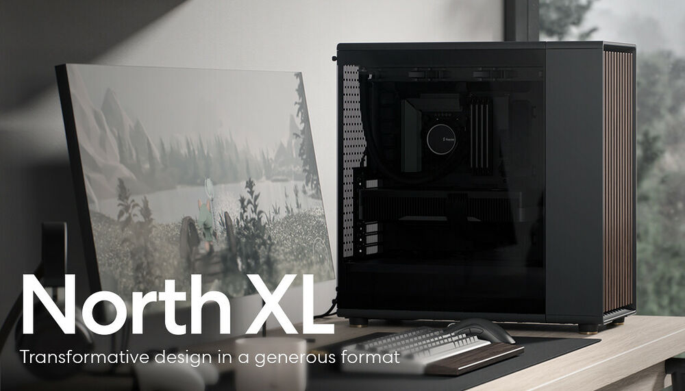 Fractal Design North XL Charcoal TG Dark - Noir (image:2)