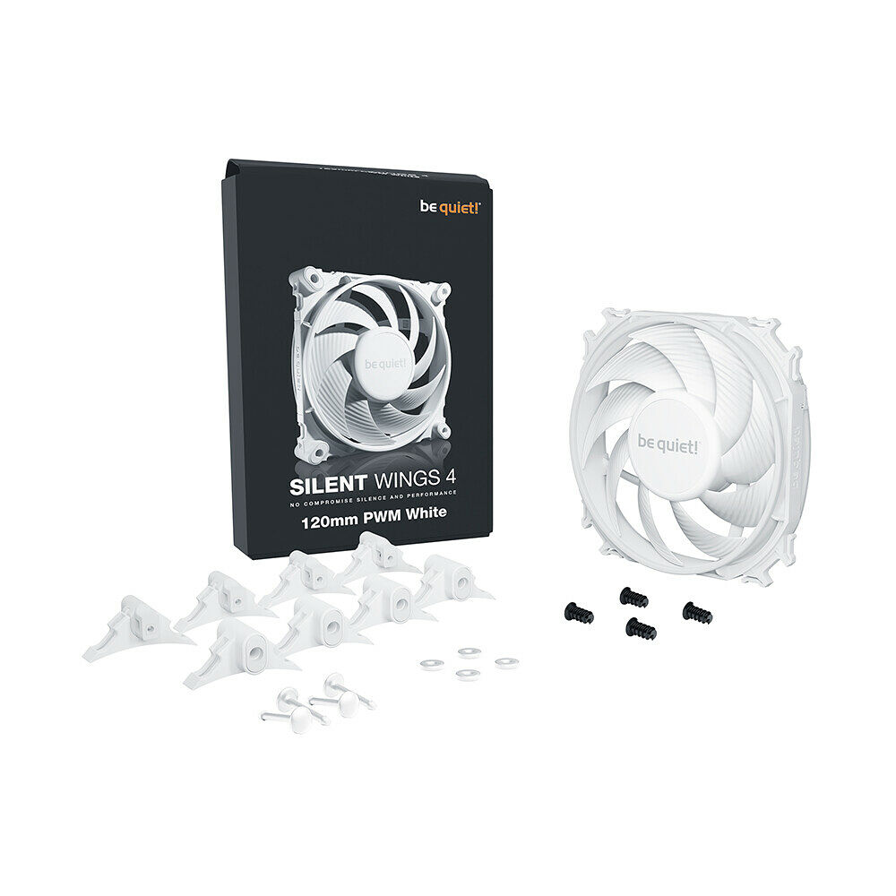 be quiet! Silent Wings 4 PWM Blanc - 120 mm