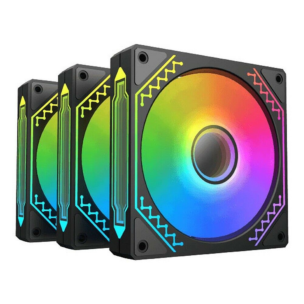 Xigmatek Starz Pro Noir -120 mm (Pack de 3)