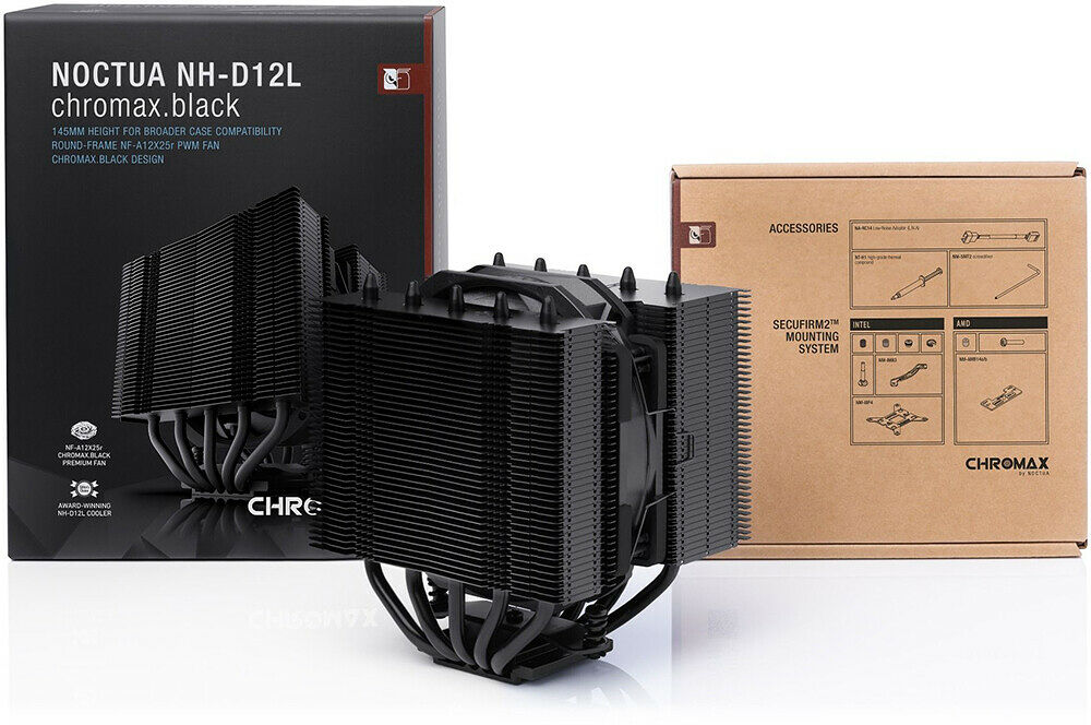 Noctua NH-D12L chromax.black (image:1)