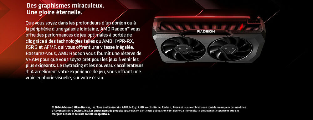 OP Jeux AMD  7700 XT / 7800 XT