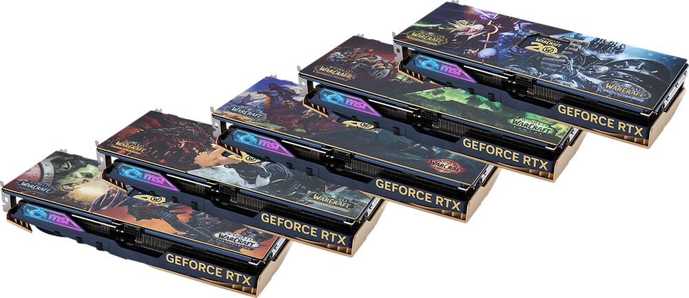 MSI GeForce RTX 4070 SUPER GAMING X SLIM - World of Warcraft Edition (image:4)