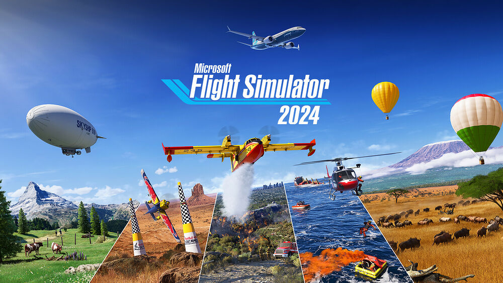 Illustration Flight Simulator 2024