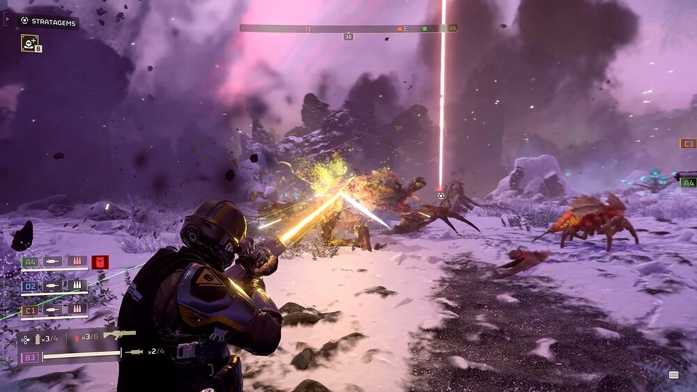 gameplay Helldivers 2