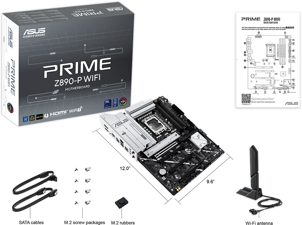 Kit Ã©vo Core Ultra 7 265K (Bulk) + PRIME Z890-P WIFI + 32 Go (image:1)