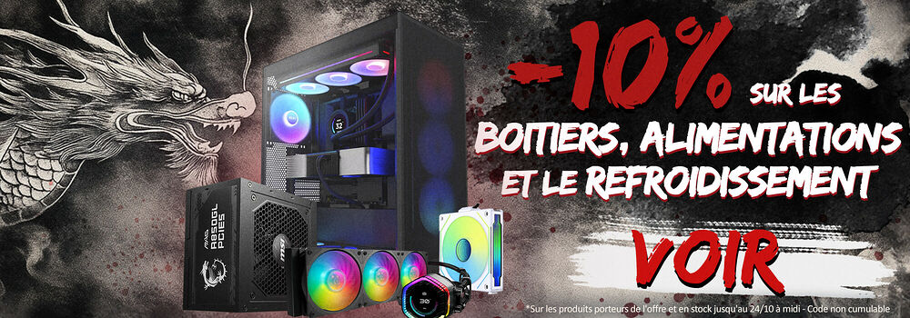 -10% sur les boitiers refroidissement - HANNYA