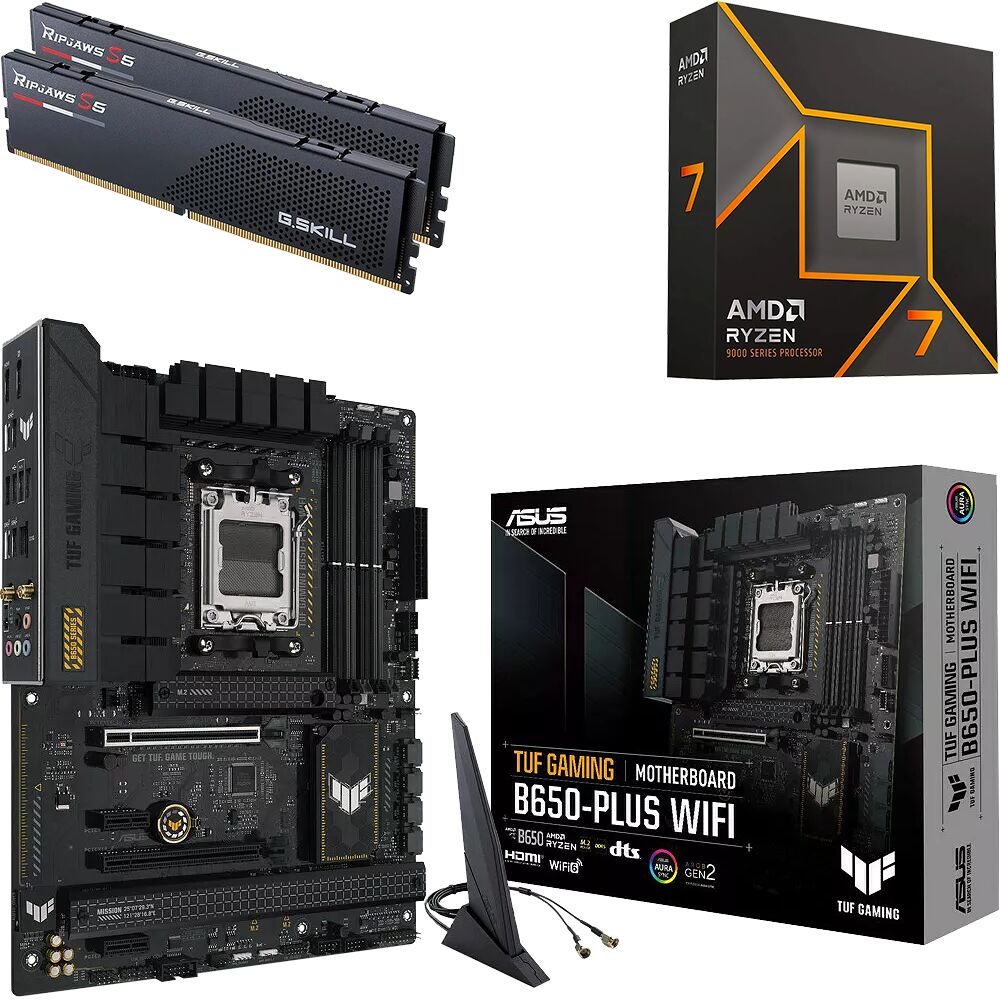 Kit Ã©vo Ryzen 7 9700X + TUF GAMING B650-PLUS WIFI + 32 Go (image:1)