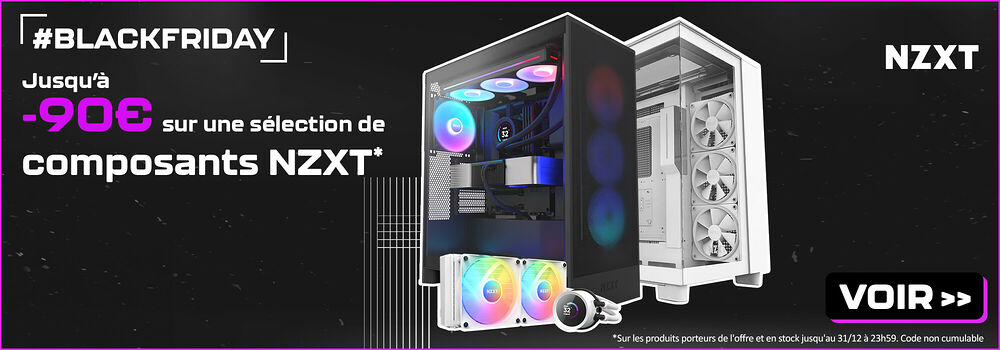 90€ compos NZXT DRAGONFLARE