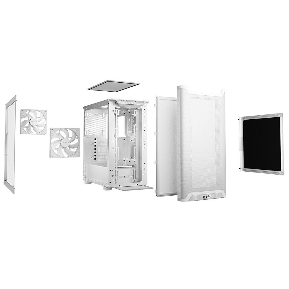 be quiet ! Pure Base 501 Airflow Window - Blanc