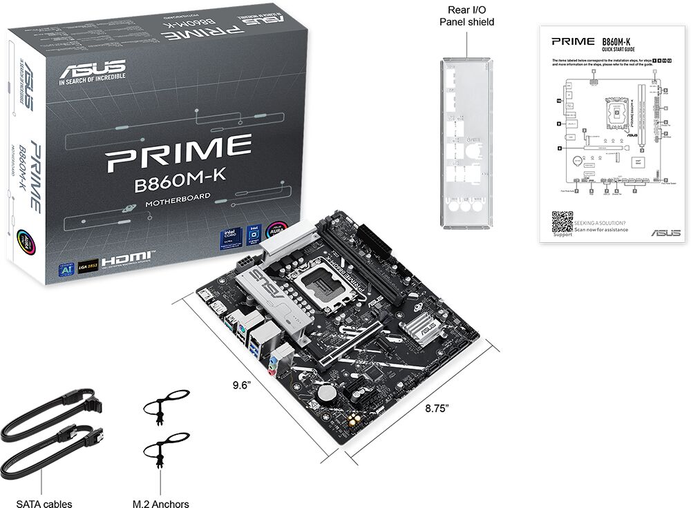ASUS PRIME B860M-K (image:1)