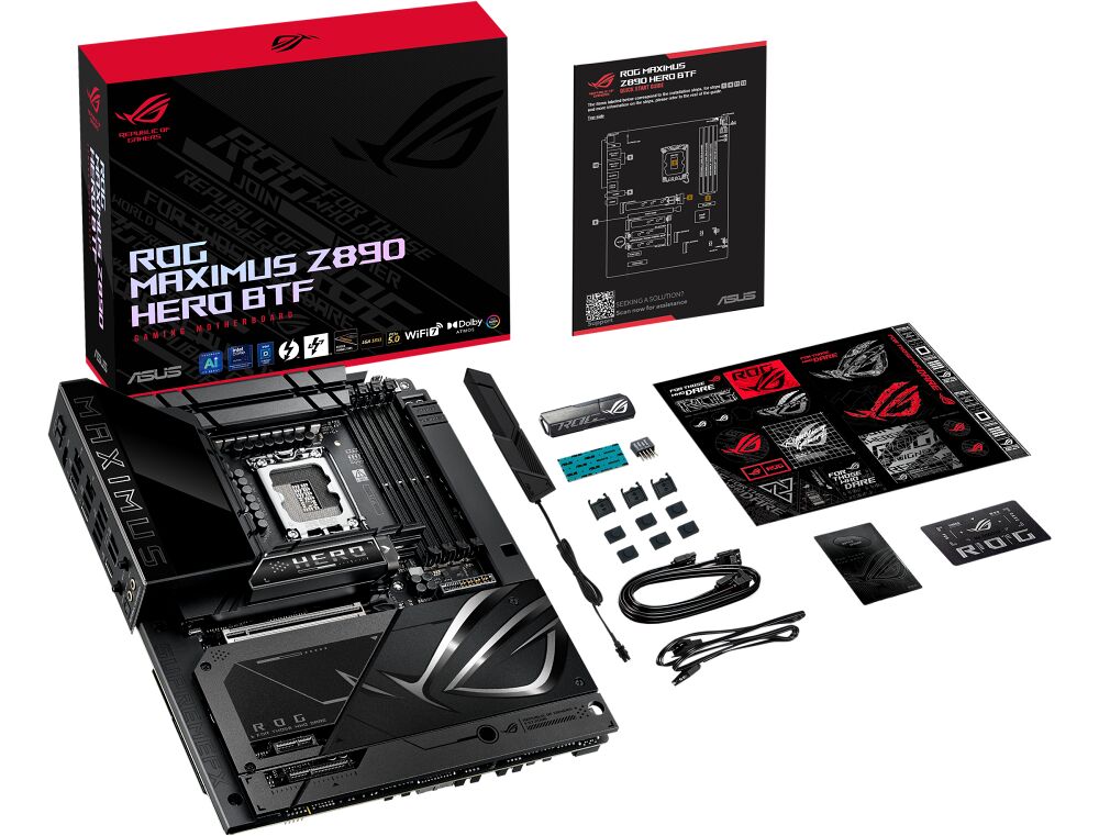 ASUS ROG MAXIMUS Z890 HERO BTF (image:1)