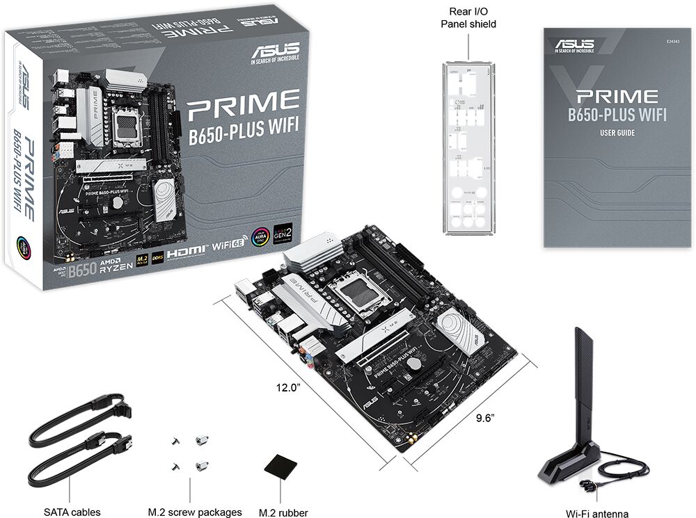 ASUS PRIME B650-PLUS WIFI (image:1)