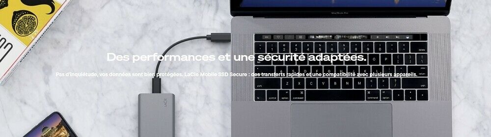 LaCie Mobile SSD Secure 500 Go (image:2)