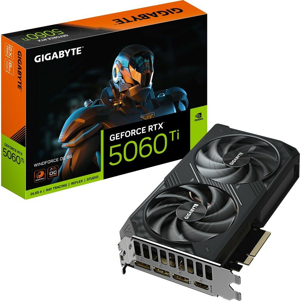 Gigabyte GeForce RTX 5060 Ti WINDFORCE OC