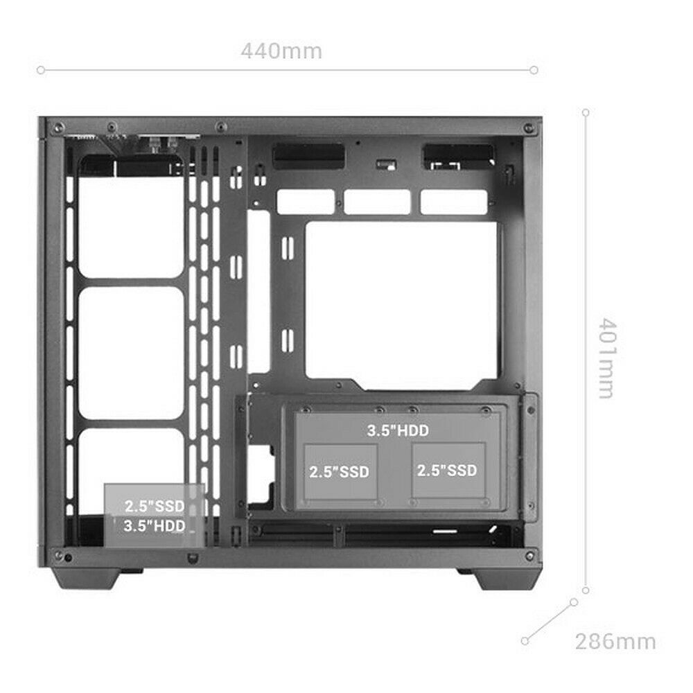 Mars Gaming MC-3TCORE - Blanc