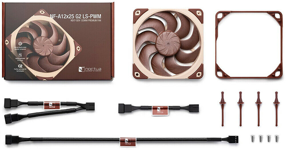 Noctua NF-A12x25 G2 LS-PWM (image:1)