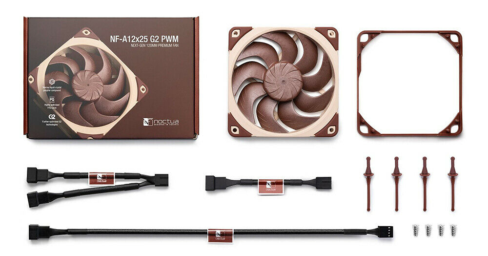 Noctua NF-A12x25 G2 PWM (image:1)
